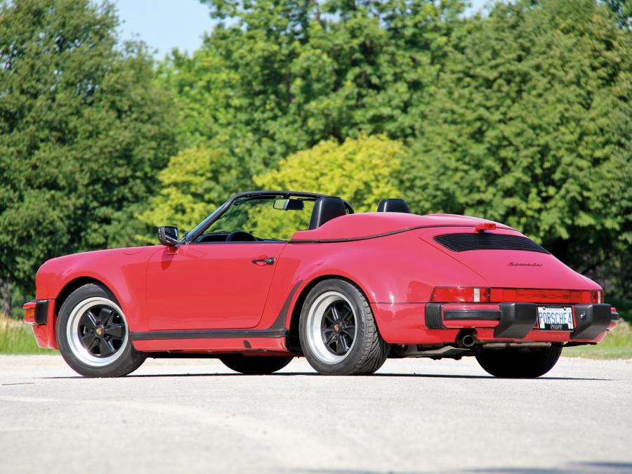  Porsche 911 Carrera Speedster Turbolook 1989 года  (US) (фото 6 из 29)